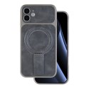 Nakładka Luxgrip Mag do iPhone 12 6,1" szara
