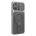 Nakładka Luxgrip Mag do iPhone 14 6,1" szara