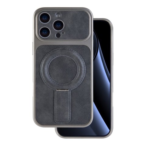 Nakładka Luxgrip Mag do iPhone 15 Pro 6,1" szara