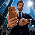 Nakładka Luxgrip Mag do iPhone 16 Pro Max 6,9" pomarańczowa