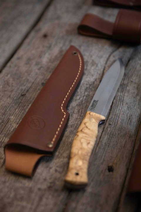 Nóż Casström No.14 SFK Curly Birch A8 Mod