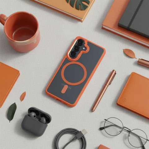 ROAR futerał MAG BUMPER kompatybilny z MagSafe do SAMSUNG A37 biały
