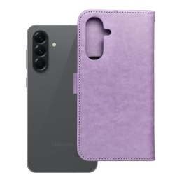 Etui z klapką na Samsung A56 5G Mezzo Book łapacz snów fioletowe