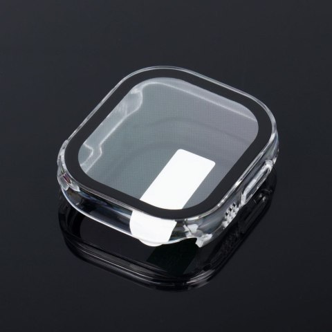Futerał ochronny ze szkłem Bestsuit Flexible do Apple Watch Ultra/Ultra 2/Ultra 3 49mm - transparentny