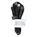 Kabel 3w1 Typ C do Lightning / Typ C / Micro USB 2,4A C171 1,2 m czarny