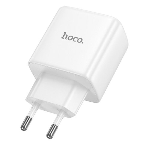 Ładowarka sieciowa GaN do telefonu Hoco USB C PD AVS 40W max 60W N83 biała