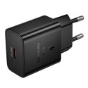 Ładowarka sieciowa do telefonu Hoco USB C QC PD 25W N76 czarna