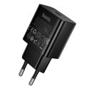 Ładowarka sieciowa do telefonu Hoco USB C QC PD 25W N76 czarna