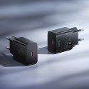 Ładowarka sieciowa do telefonu Hoco USB C QC PD 25W N76 czarna