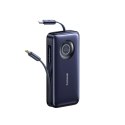 Powerbank Baseus EnerCore CR11 20000mAh 100W ze zwijanym kablami USB-C - czarny