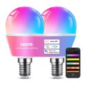 Żarówka LED LEPRO BP1-2 E14 Bluetooth Wi-Fi 470lm 2szt.