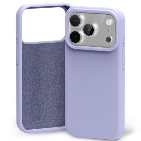 Etui Mercury Silicone do iPhone 17 Pro / 18 Pro lawendowa szarość
