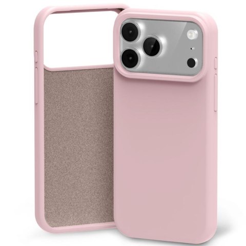 Etui Mercury Silicone do iPhone 17 Pro Max / 18 Pro Max różowo-piaskowy