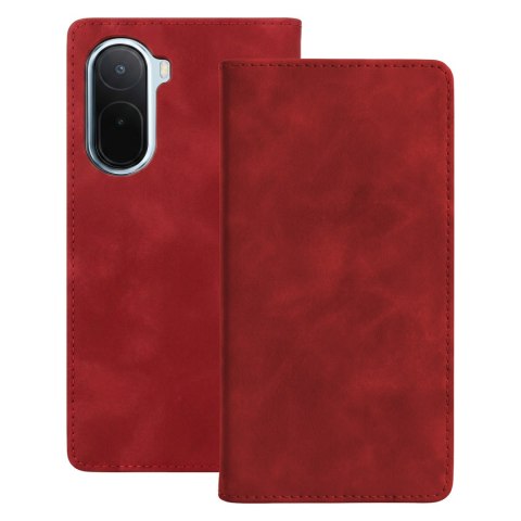 Etui Smart Suede do Xiaomi Redmi A7 Pro czerwone
