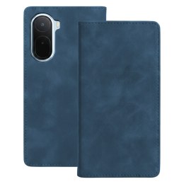 Etui Smart Suede do Xiaomi Redmi A7 Pro granatowe