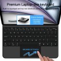 Etui Tech-Protect Smartcase Magnetic z klawiaturą na iPad Pro 12.9" (2020 /2021/2022) / 13" (2024/2025/2026) - czarne