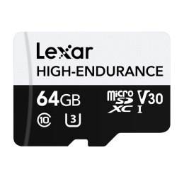 Karta pamięci Lexar High-Endurance microSDHC/microSDXC 64GB