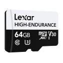 Karta pamięci Lexar High-Endurance microSDHC/microSDXC 64GB