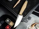 Böker AK1 MagnaCut Gold EDC Nóż Stały Solingen Premium