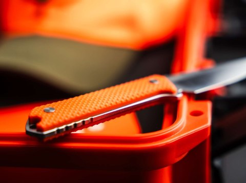 Böker Kiboku RWL34 G10 Orange Nóż EDC Solingen Kydex