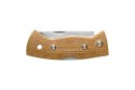 Helle Berget Mustard Micarta 12C27 Nóż EDC Backlock