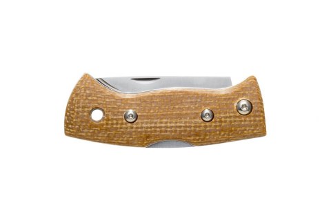 Helle Berget Mustard Micarta 12C27 Nóż EDC Backlock