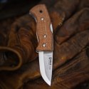 Helle Berget Mustard Micarta 12C27 Nóż EDC Backlock