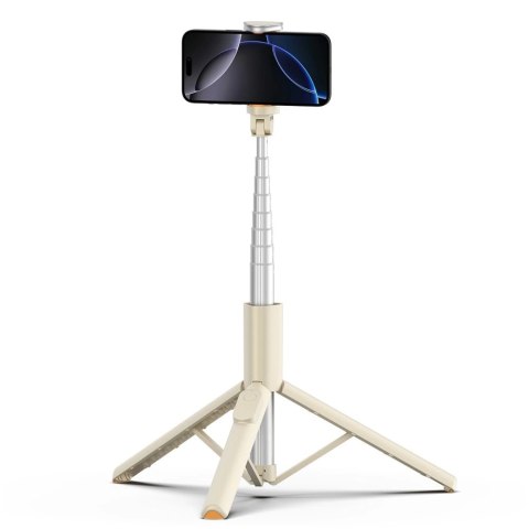 Selfie Stick Tech-Protect L09S z tripodem - beżowy