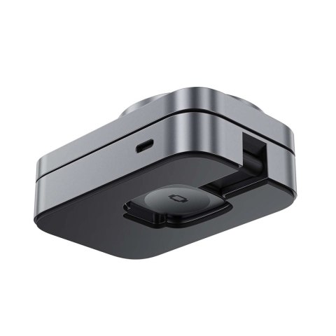 Stacja ładująca Acefast E22 3w1 bezprzewodowa indukcyjna kompatybilna z MagSafe - szara