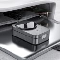 Stacja ładująca Acefast E22 3w1 bezprzewodowa indukcyjna kompatybilna z MagSafe - szara