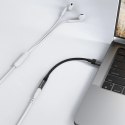 Adapter Acefast J12 USB-C do mini jack 3.5 mm - czarny