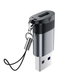Adapter USB Acefast J8 USB-C - USB-A - szary