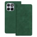 Etui Smart Suede do Motorola Moto G34 zielone