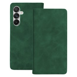 Etui Smart Suede do Samsung Galaxy A36 5G / A37 5G zielone