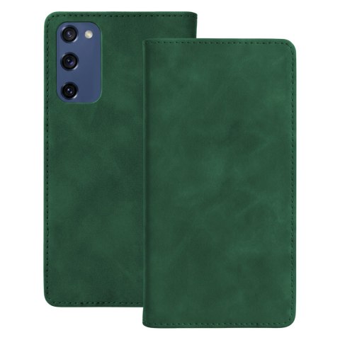 Etui Smart Suede do Samsung Galaxy S20 FE / S20 Lite / S20 FE 5G zielone