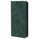 Etui Smart Suede do Samsung Galaxy S24 zielone