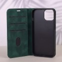 Etui Smart Suede do Samsung Galaxy S24 zielone