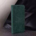 Etui Smart Suede do Samsung Galaxy S24 zielone