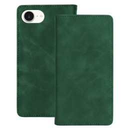 Etui Smart Suede do iPhone 16e / 17e zielone