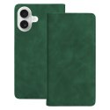 Etui Smart Suede do iPhone 17 6,3" zielone