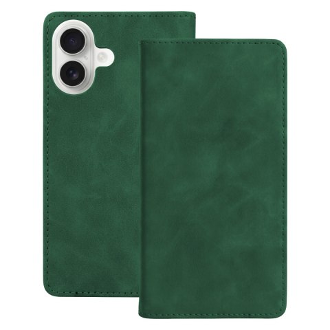 Etui Smart Suede do iPhone 17 6,3" zielone