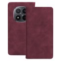 Etui Smart Suede do Xiaomi Redmi Note 15 Pro Plus 5G bordowe