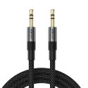 Kabel AUX Acefast J10 mini jack 3.5mm 1m - czarny