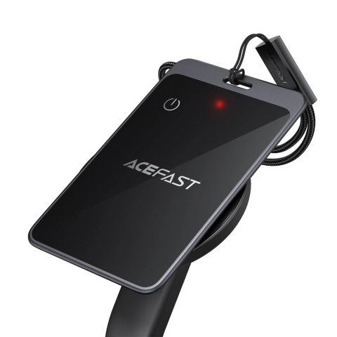 Lokalizator Bluetooth Acefast S3 w formie karty kompatybilny z Apple Find My - szary