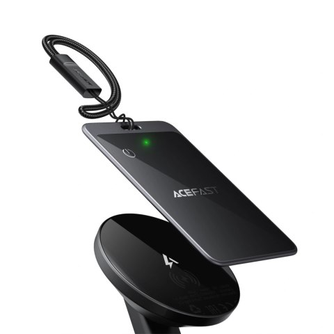 Lokalizator Bluetooth Acefast S3 w formie karty kompatybilny z Apple Find My - szary