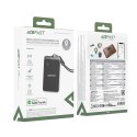 Lokalizator Bluetooth Acefast S3 w formie karty kompatybilny z Apple Find My - szary