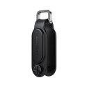 Lokalizator Bluetooth Acefast S4 w formie breloka na klucze kompatybilny z Apple Find My - czarny