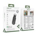 Lokalizator Bluetooth Acefast S4 w formie breloka na klucze kompatybilny z Apple Find My - czarny