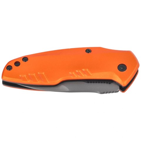 Nóż składany Third Decor Habitat N83O Orange Anodized Aluminum, Titanium Gray Coated 420 (TH-N83O)