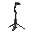 Selfie stick Acefast E42 z automatycznym statywem i pilotem Bluetooth 1,05 m - czarny